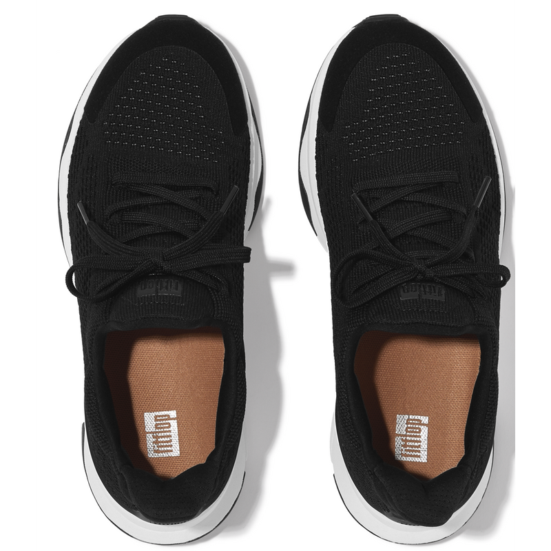 FitFlop Vitamin FFX Knit Black Mix Trainers