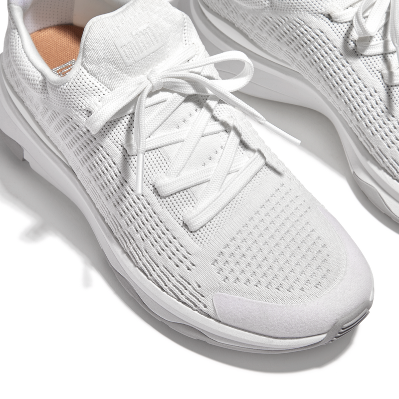 FitFlop Vitamin FFX Knit Urban White Mix Trainers