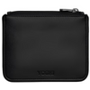 Yoshi Vegan Leather Bookworm Black Zip Top Purse