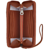 Yoshi Vegan Leather Bookworm Brown Purse with Strap