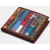 Yoshi Vegan Leather Bookworm Brown Wallet