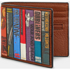 Yoshi Vegan Leather Bookworm Brown Wallet
