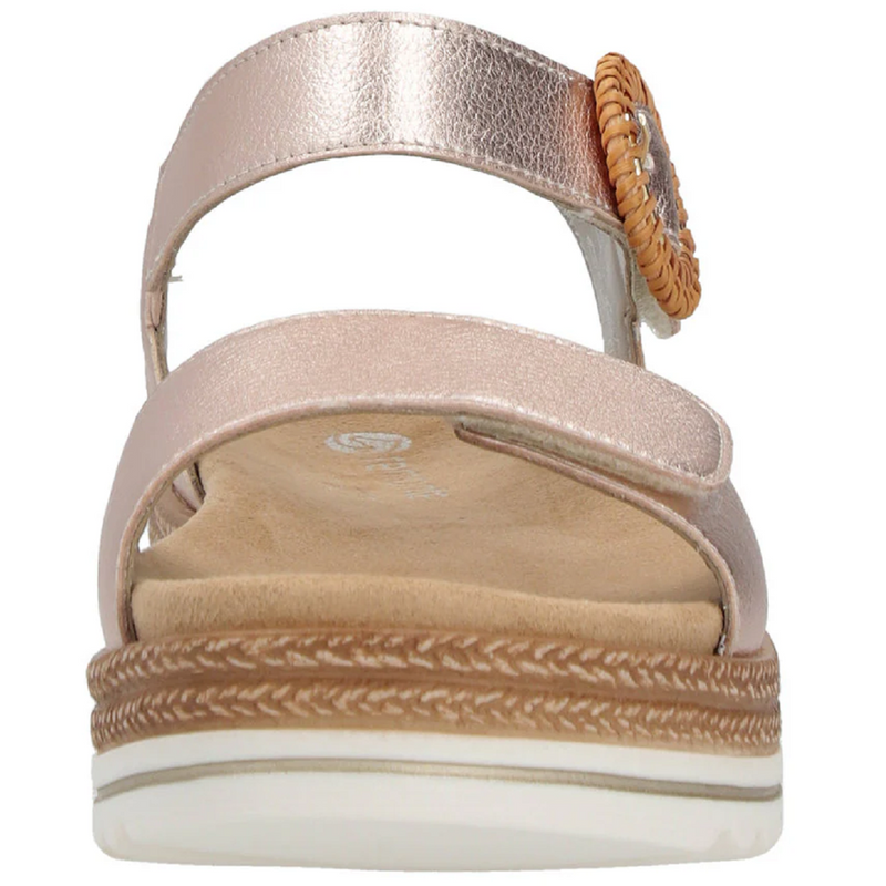 Remonte D0Q52 (Volcano) Copper Sandals