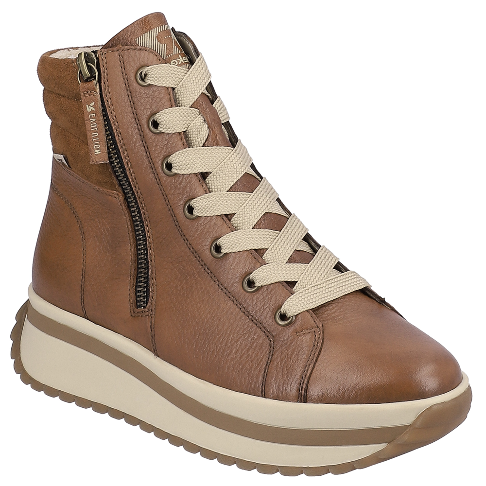 Rieker W0962-24 (Castor) Amaretto Boots