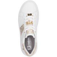 Rieker W1202-82 (Glitz) Weiss Trainers
