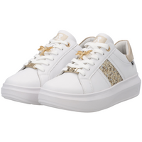 Rieker W1202-82 (Glitz) Weiss Trainers