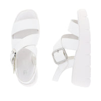 Rieker W1550-80 (Diva) White Sandals