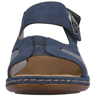 Rieker 65989-15 (Walder) Jean Light Blue Sandals