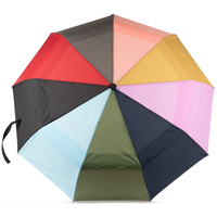 Roka Waterloo Bright Rainbow Recycled Nylon Umbrella