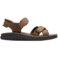 Clarks Wesley Shore Beeswax Leather Sandals