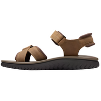 Clarks Wesley Shore Beeswax Leather Sandals