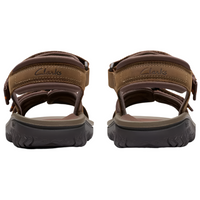 Clarks Wesley Shore Beeswax Leather Sandals