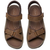 Clarks Wesley Shore Beeswax Leather Sandals