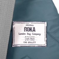 Roka Willesden B Recycled Nylon Airforce Bag