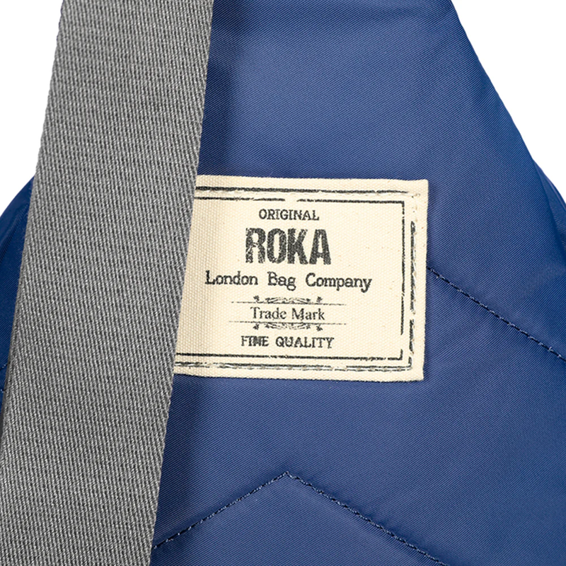 Roka Willesden B Recycled Nylon Burnt Blue Bag