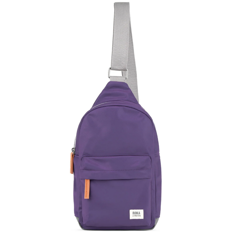 Roka Willesden B Recycled Nylon Majestic Purple Bag