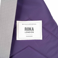 Roka Willesden B Recycled Nylon Majestic Purple Bag