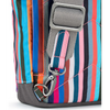 Roka Willesden B Recycled Canvas Multi Stripe Bag