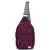 Roka Willesden B Recycled Nylon Plum Bag