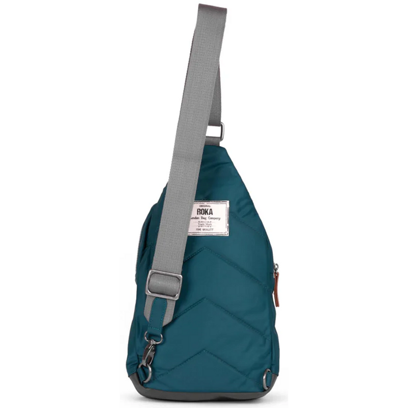 Roka Willesden B Recycled Nylon Teal Bag