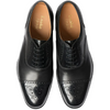 Loake Woodstock Black Calf/Polished Leather Shoes