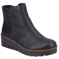 Rieker X9165-00 (Kuwait) Black Boots