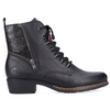 Rieker Y0800-00 (Laura) Black Boots