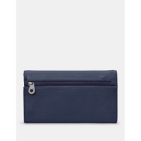 Yoshi Hudson Flap Over Navy Leather Purse