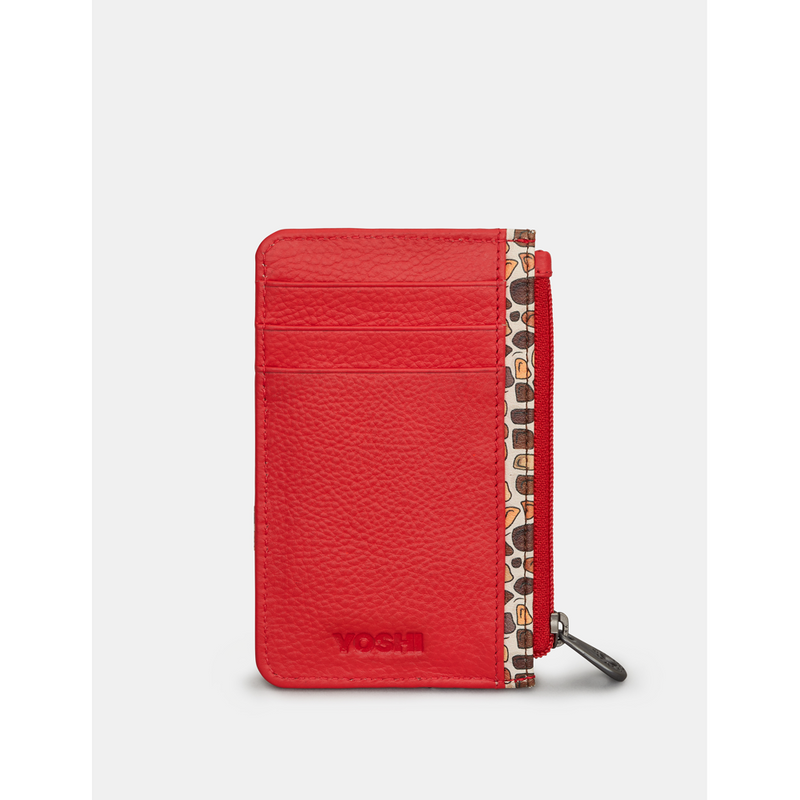 Yoshi Mothers Pride Red Leather Card Holder