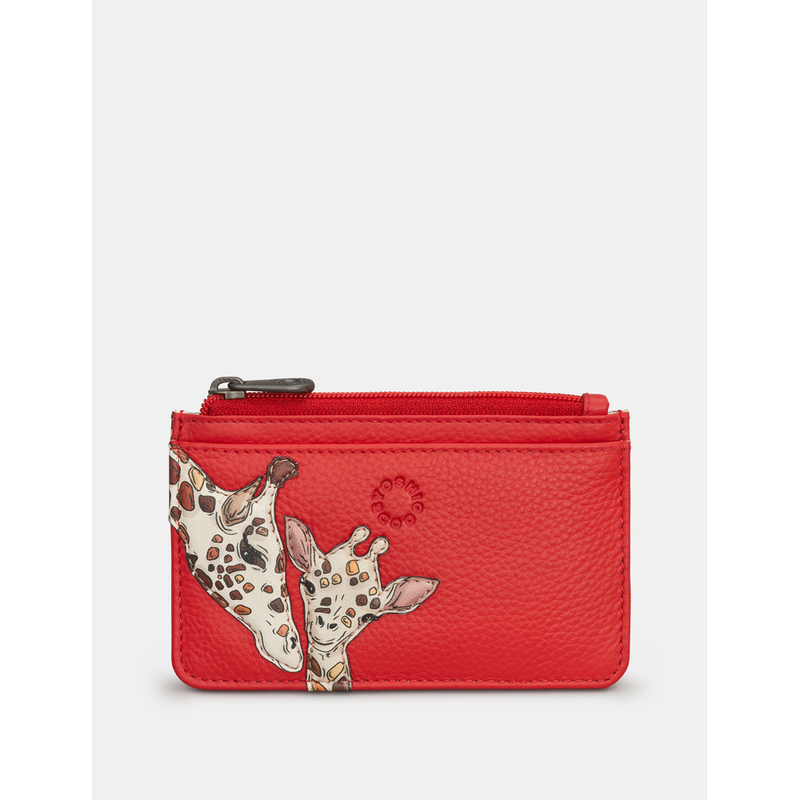 Yoshi Mothers Pride Red Leather Card Holder