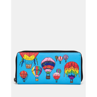 Yoshi Balloon Festival Leather Zip Round Purse