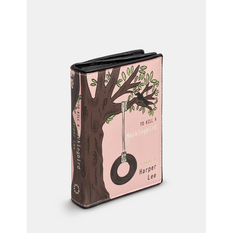 Yoshi To Kill A Mockingbird Vegan Pink Leather Book Purse