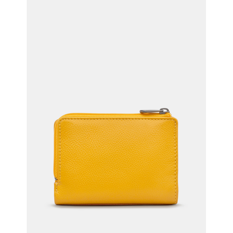 Yoshi Mouse and Cheese Yellow Leather Flap Over Purse