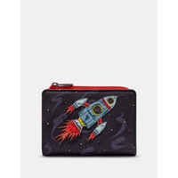 Yoshi Blast Off Red Leather Flap Over Purse