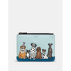 Yoshi Party Dogs Zip Top Leather Purse