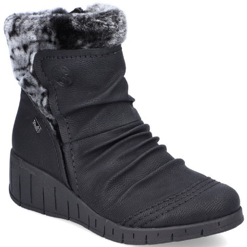 Rieker Y1361-00 (Warm) Black Boots