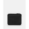 Yoshi Moo Family Black Leather Zip Top Purse