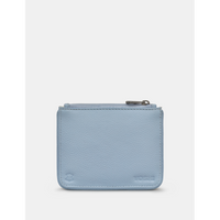 Yoshi Birthday Wish Zip Top Blue Leather Purse