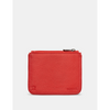 Yoshi Camper Van Red Leather Zip Top Purse