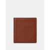 Yoshi Two Fold North South Brown Leather Wallet