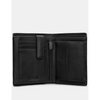 Yoshi Traditional Extra Capacity Black Leather Wallet