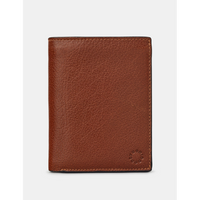 Yoshi Traditional Extra Capacity Brown Leather Wallet