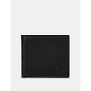 Yoshi Two Fold East West Black Leather Wallet