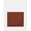 Yoshi Two Fold East West Brown Leather Wallet