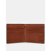 Yoshi Two Fold East West Brown Leather Wallet