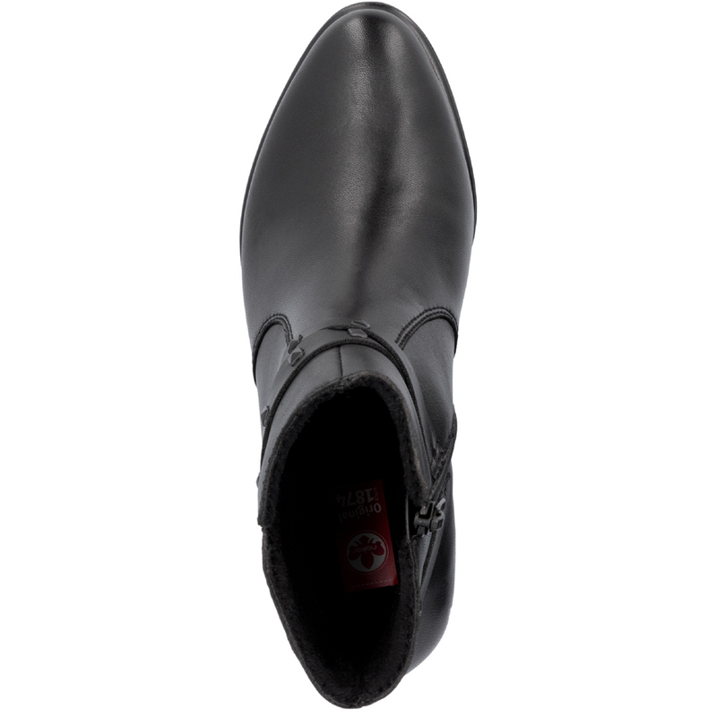 Rieker Y2059-00 (Turner) Black Boots