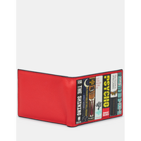 Yoshi Horror Bookworm Red Leather Wallet