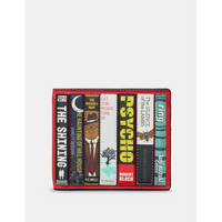 Yoshi Horror Bookworm Red Leather Wallet