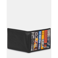 Yoshi Sci-Fi Bookworm Black Leather Wallet