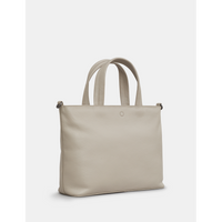 Yoshi Hampton Multiway Warm Grey Leather Grab Bag